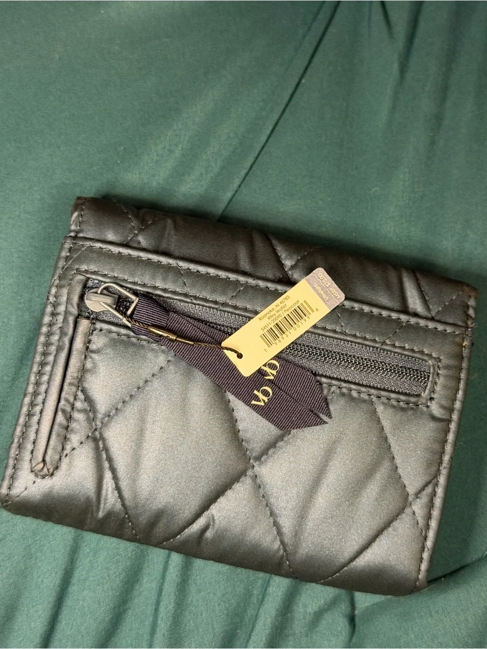 Vera Bradley Riley Ultralight Wallet in Peacoat BRAND NEW! - Picture 6 of 6